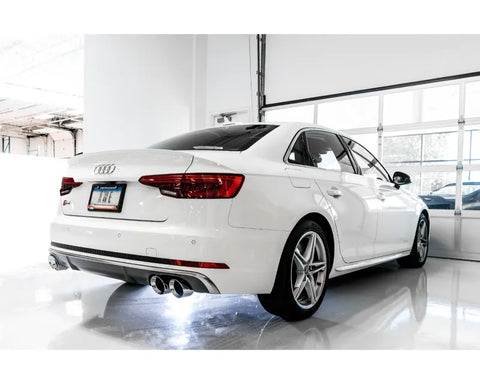 AWE Touring Edition Exhaust for Audi B9 S5 Sportback - Non-Resonated - Diamond Black 102mm Tips (3020-43064)