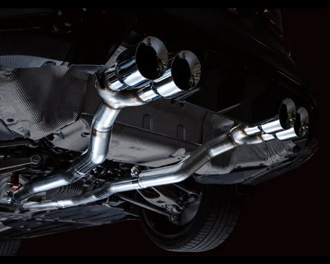 AWE Track Edition Catback Exhaust for BMW G8X M3/M4 - Chrome Silver Tips (3020-43482)