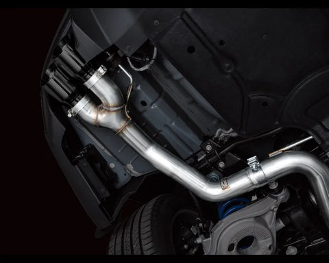 AWE Track Edition Exhaust for S650 Ford Mustang GT Fastback - Quad Diamond Black Tips (3020-43650)