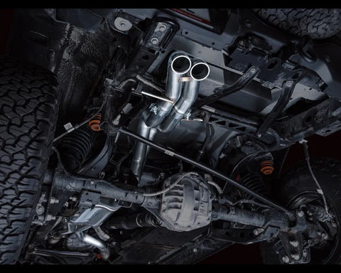 AWE Tuning SwitchPath Exhaust | 3" Diameter | Dual BashGuards | No Tips for The Ford Bronce Raptor (3025-31327)