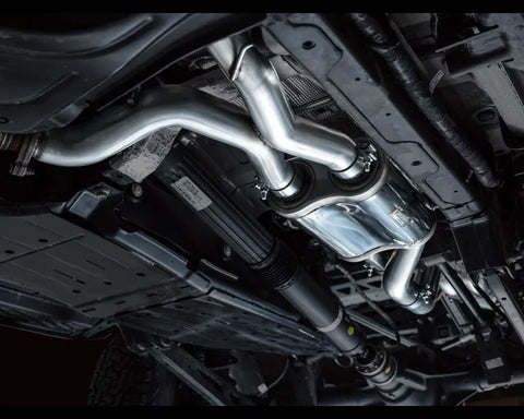 AWE Tuning SwitchPath Exhaust | 3" Diameter | Dual BashGuards | No Tips for The Ford Bronce Raptor (3025-31327)