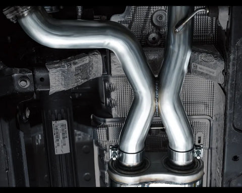 AWE Tuning SwitchPath Exhaust | 3" Diameter | Dual BashGuards | No Tips for The Ford Bronce Raptor (3025-31327)