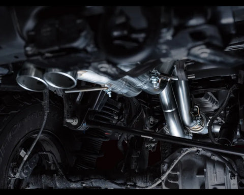 AWE Tuning SwitchPath Exhaust | 3" Diameter | Dual BashGuards | No Tips for The Ford Bronce Raptor (3025-31327)