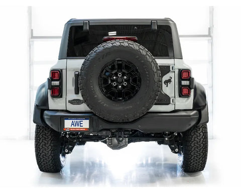 AWE Tuning SwitchPath Exhaust | 3" Diameter | Dual BashGuards | No Tips for The Ford Bronce Raptor (3025-31327)