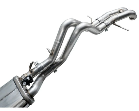 AWE Tuning SwitchPath Exhaust | 3" Diameter | Dual BashGuards | No Tips for The Ford Bronce Raptor (3025-31327)