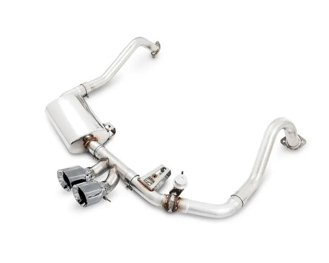 AWE SwitchPath Exhaust for Porsche 718 Boxster / Cayman (PSE Only) - Chrome Silver Tips (3025-32020)