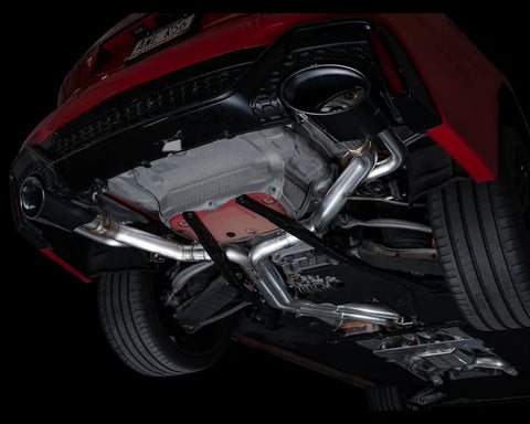 AWE Tuning SwitchPath Exhaust | 3" Diameter | 9.25" Dual Diamond Black RS-Style Tips for Audi C8 RS6 Avant / RS7 (3025-33776)