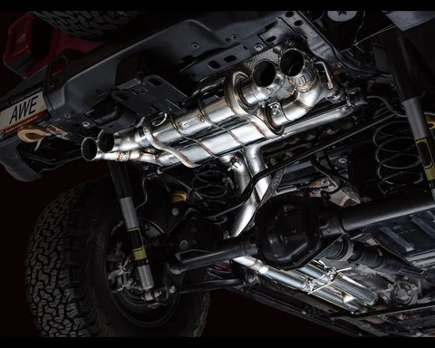 AWE Tuning SwitchPath Exhaust | 3" Diameter | No Tips for Jeep Wrangle 392 (3025-41392)