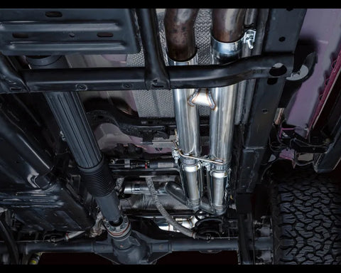 AWE Tuning SwitchPath Exhaust | 3" Diameter | No Tips for Jeep Wrangle 392 (3025-41392)