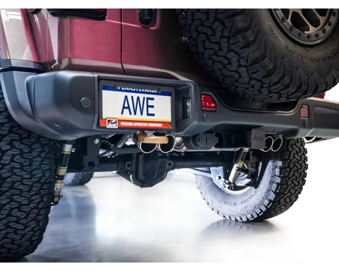 AWE Tuning SwitchPath Exhaust | 3" Diameter | No Tips for Jeep Wrangle 392 (3025-41392)
