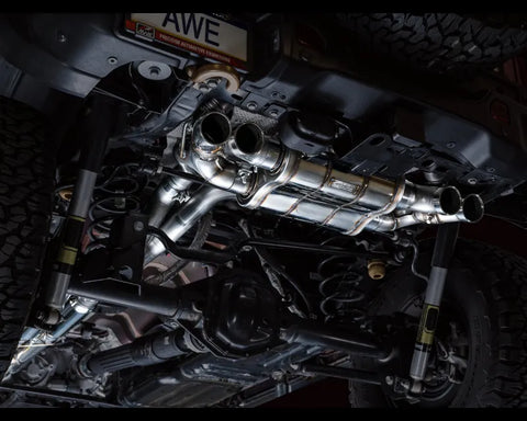 AWE Tuning SwitchPath Exhaust | 3" Diameter | No Tips for Jeep Wrangle 392 (3025-41392)