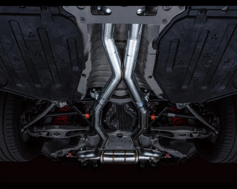 AWE SwitchPath Catback Exhaust for BMW G8X M3/M4 - Diamond Black Tips (3025-42480)