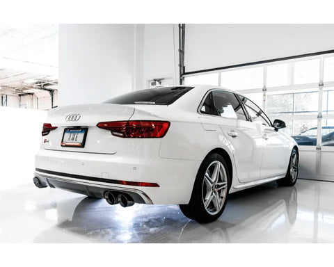 AWE SwitchPath Exhaust for Audi B9 S4 - Non-Resonated - Diamond Black 102mm Tips (3025-43034)