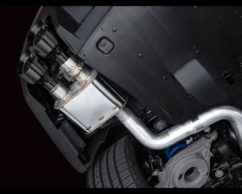 AWE SwitchPath Exhaust for S650 Ford Mustang Dark Horse - Quad Diamond Black Tips (3025-43375)