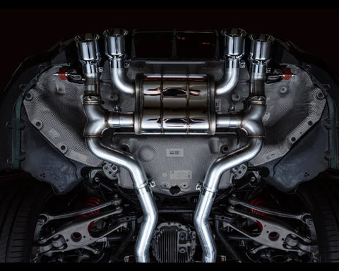 AWE SwitchPath Catback Exhaust for BMW G8X M3/M4 - Chrome Silver Tips (3025-43480)