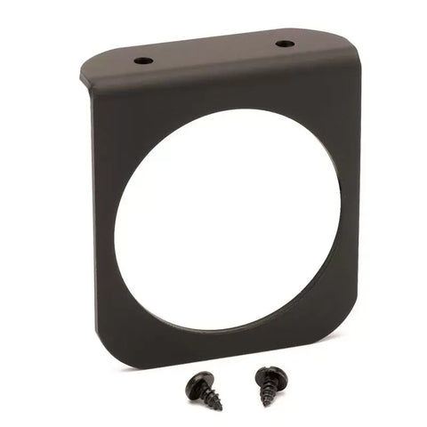 Autometer 2-5/8" Single Gauge Mounting Panel Black Aluminum | Universal (3231)