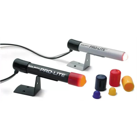 Autometer WARNING LIGHT Black Mini Pro-Lite Warning Light Black MINI PRO-LITE | Universal (3239)
