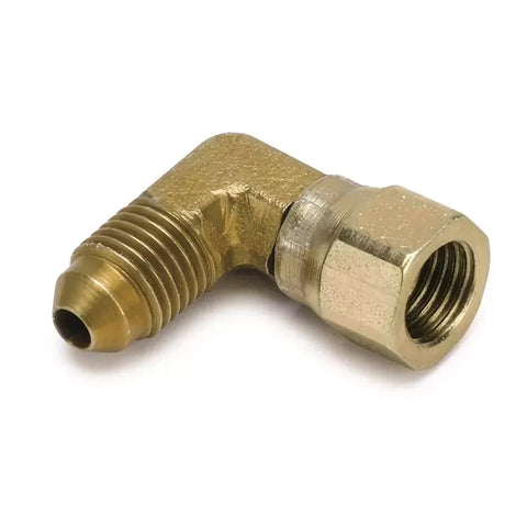 Autometer 90 ° -4AN FEMALE TO -4AN MALE Adapter Fitting Steel | Universal (3274)