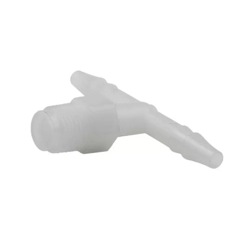 Autometer 1/4" HOSE BARB TO 1/8" NPT MALE Plastic Tee Fitting | Universal (3276)