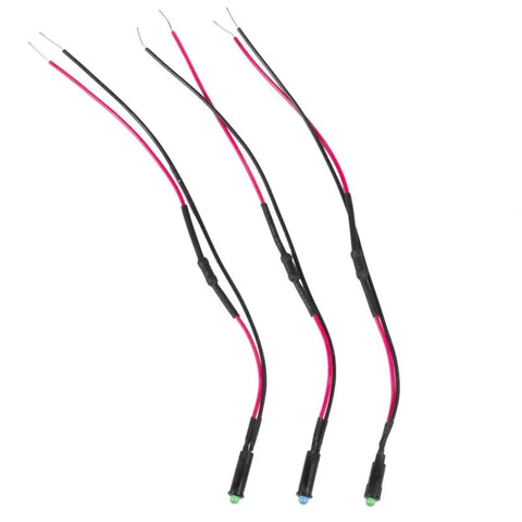 Autometer 1 BLUE Led Indicator Light Kit (2 Green | Universal (3283)