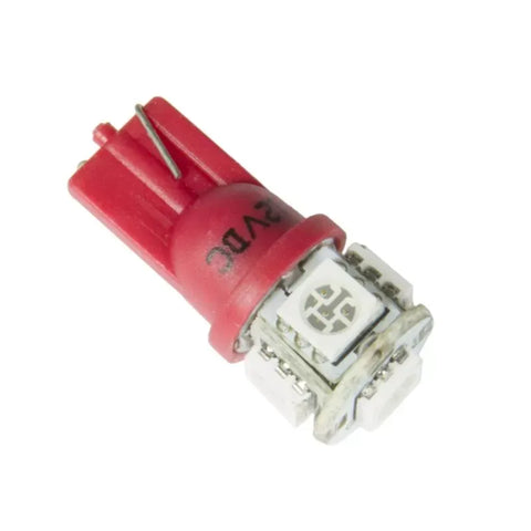 Autometer T3 Wedge Led Bulb Red | Universal (3284)