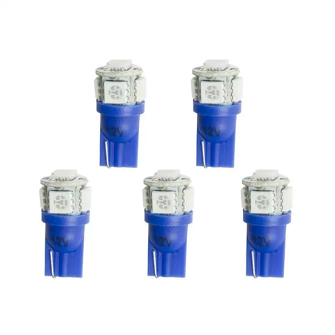 Autometer T3 Wedge Led Bulb Blue | Universal (3286-K)