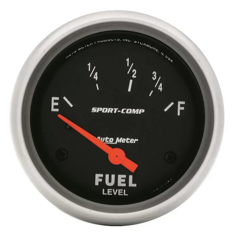 Autometer 2-5/8" 73-10 Ω Fuel Level Gauge SPORT-COMP | Universal (3515)