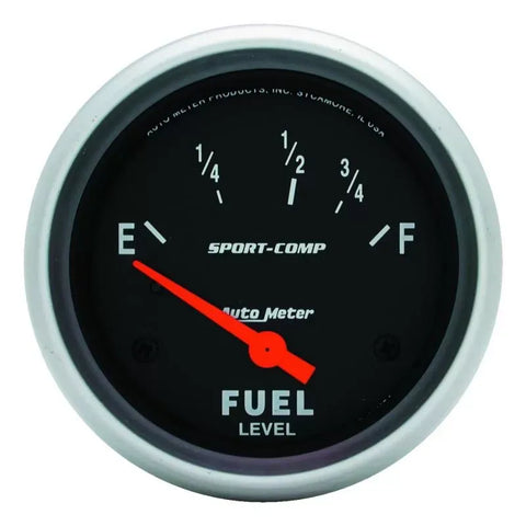 Autometer 2-5/8" 240-33 Ω SSE Fuel Level Gauge SPORT-COMP | Universal (3516)