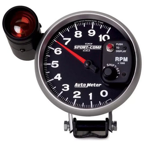 Autometer 5" 0-10000 RPM Tachometer Gauge SPORT-COMP II | Universal (3699)