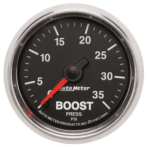 Autometer 2-1/16" 0-35 PSI Boost Gauge GS | Universal (3804)