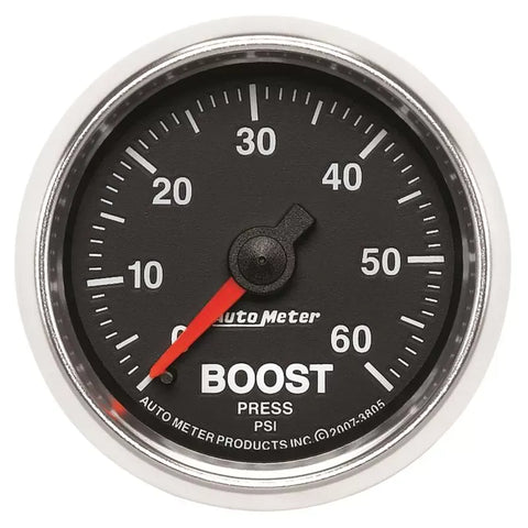 Autometer 2-1/16" 0-60 PSI Boost Gauge GS | Universal (3805)