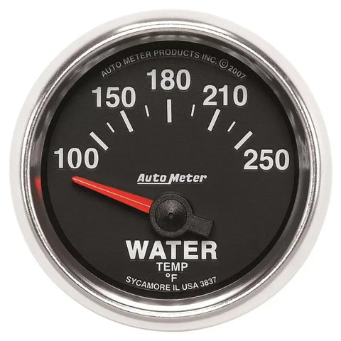 Autometer 2-1/16" 100-250 °F Water Temperature Gauge GS | Universal (3837)