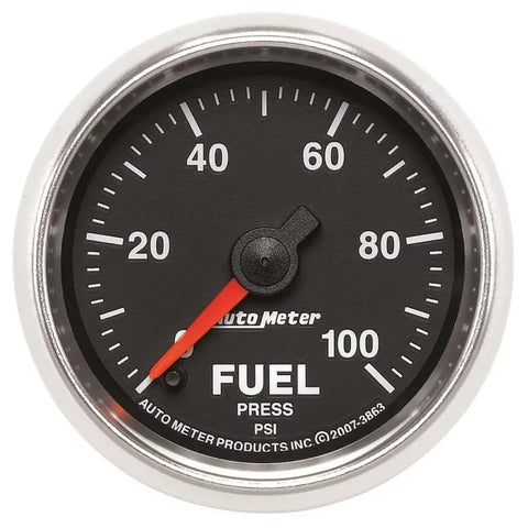 Autometer 2-1/16" 0-100 PSI Fuel Pressure Gauge GS | Universal (3863)
