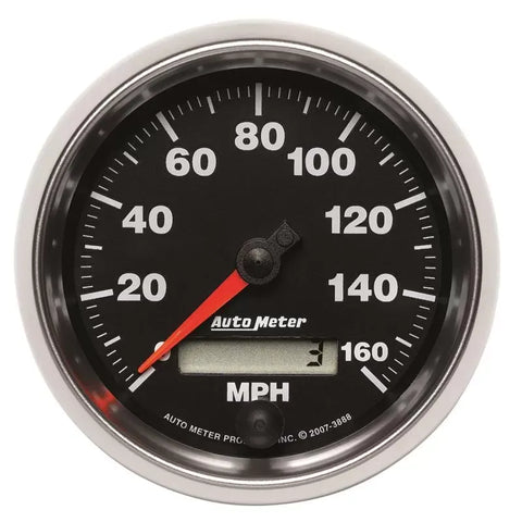 Autometer 3-3/8" 0-160 MPH Speedometer Gauge GS | Universal (3888)