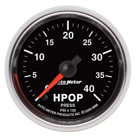 Autometer 2-1/16" 0-4K PSI High Pressure Oil Pump Gauge GS | Universal (3896)