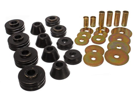 Energy Suspension Body Mount Set | 1973-1980 GMC / Chevy C10 / C15 (3.4109G)