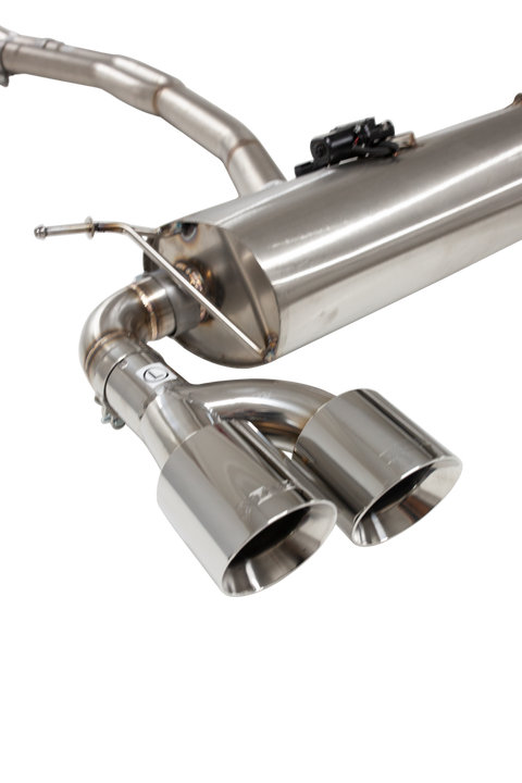 XForce 304 Stainless Steel Axleback | 2022+ Kia Forte GT Sedan (ESKC22AS)