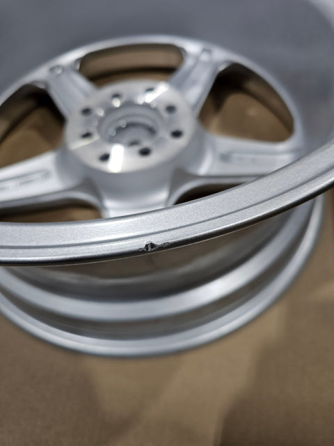 Vors Wheels SP1 Silver w/ Machined Lip 17x8 | 4x100/4x114.3 (SP0117808H30SF) - Return