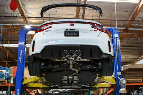 Remark Sports Touring Triple Tip Catback & Front Pipe | 2023+ Honda Civic Type-R (RK-C3076H-09)