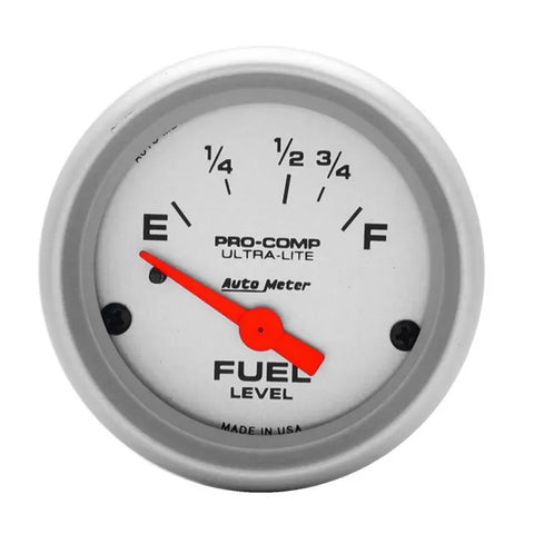Autometer 2-1/16" 16-158 Ω Fuel Level Gauge ULTRA-LITE | Universal (4318)