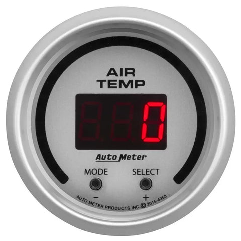 Autometer 2-1/16" 0-300 ºF Dual Channel Intake Air Temp Gauge ULTRA-LITE | Universal (4358)
