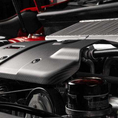 Cobb Tuning Subaru Redline Matte Carbon Fiber Engine Cover | 2022-2025 WRX (446610-RMC)