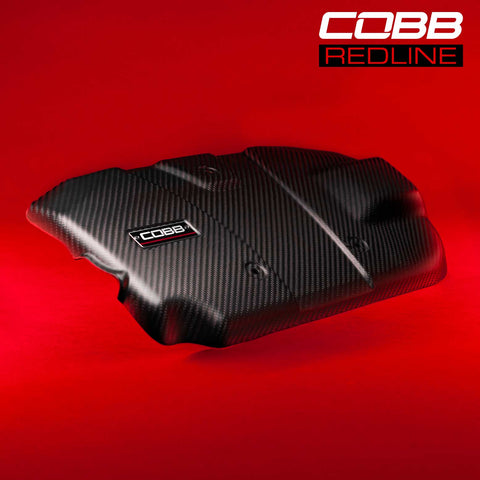 Cobb Tuning Subaru Redline Matte Carbon Fiber Engine Cover | 2022-2025 WRX (446610-RMC)