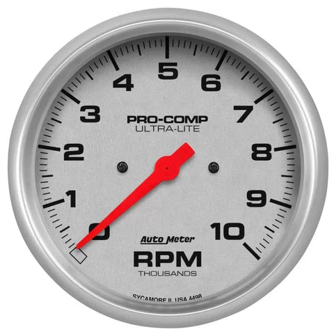 Autometer 5" 0-10000 RPM Tachometer Gauge ULTRA-LITE | Universal (4498)
