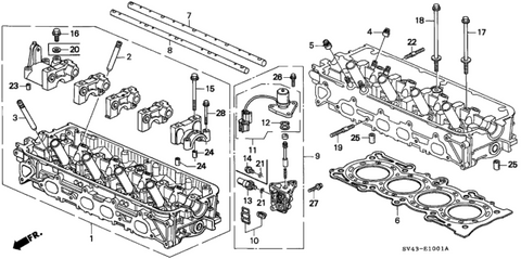 Honda OEM Valve Stem Seal | 1988-2023 Honda Civic (12211-PZ1-004)