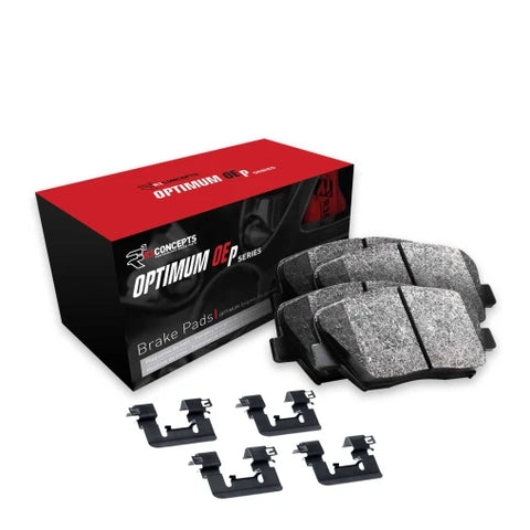 R1 Concepts Rear Optimum OE Pads & Hardware Kit | 2024-2026 Nissan Z Nismo (2552-1347-01)