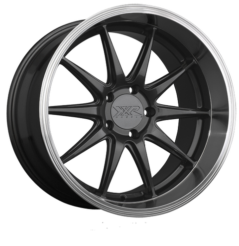 XXR Wheels 527D Graphite Gray w/ Machined Lip 18x9 | 5x114.3 (527D896597)