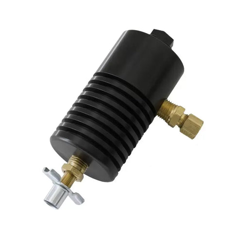 Autometer Exhaust Pressure Particle Trap Kit Aluminum Black | Universal (5375)