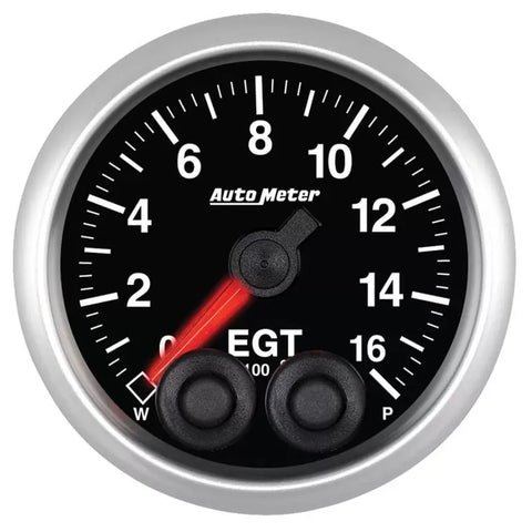 Autometer 2-1/16" 0-1600 °F Pyrometer EGT Gauge Elite | Universal (5646)