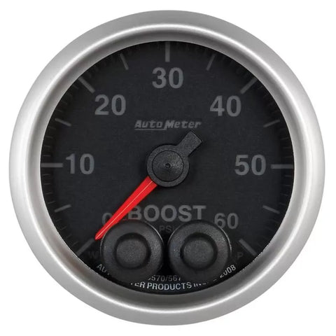 Autometer 2-1/16" 0-60 PSI Boost Gauge Elite | Universal (5670)